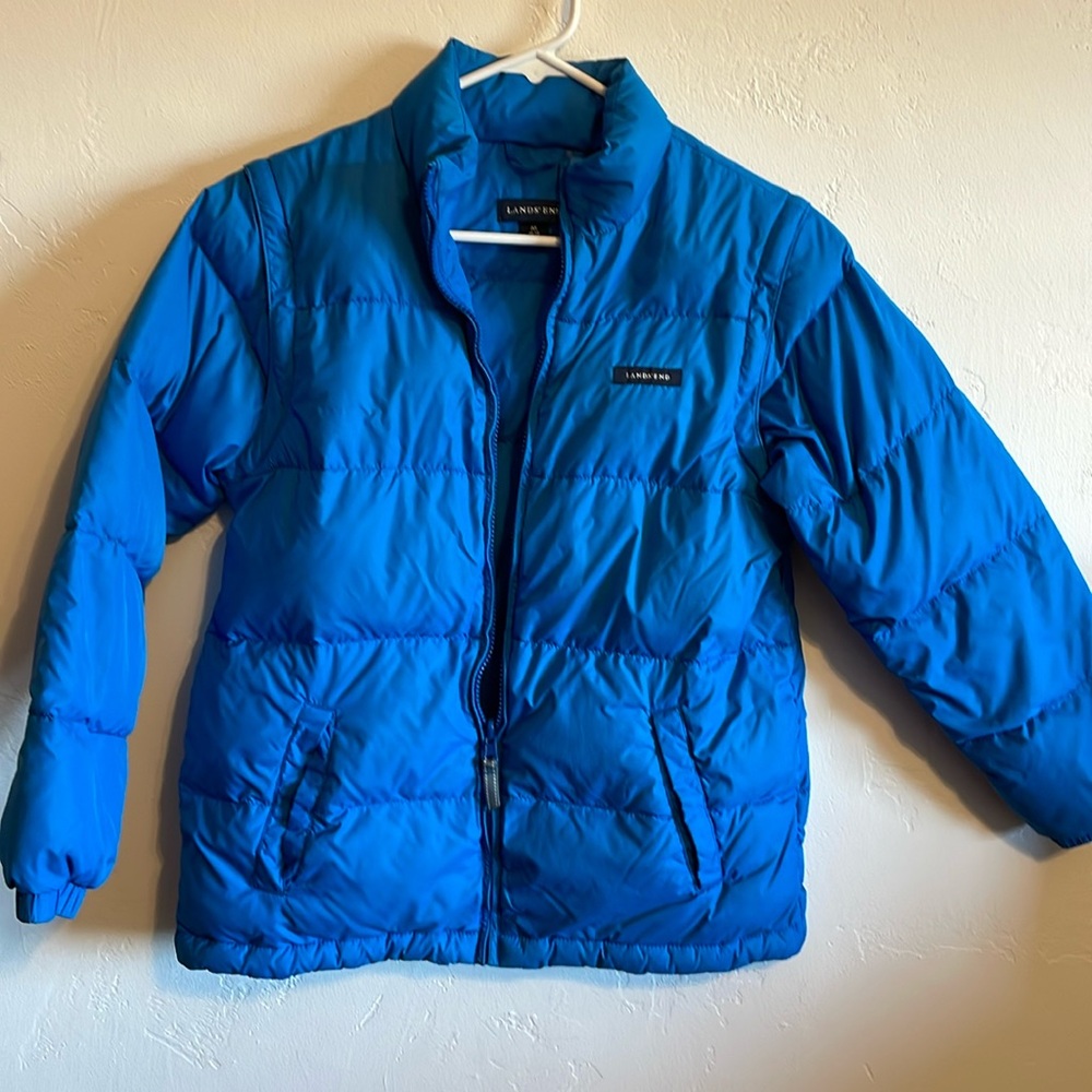 Convertible puffer jacket/vest